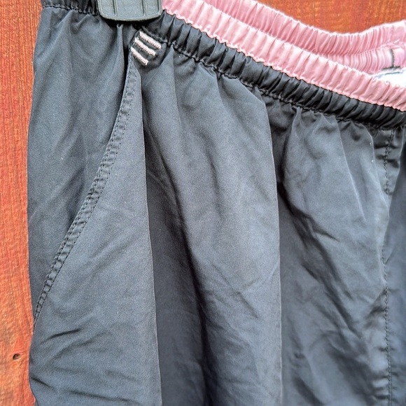Adidas Womenswear Track Pants Black/Pink Drawstring Pocket Size M - Picture 8 of 14